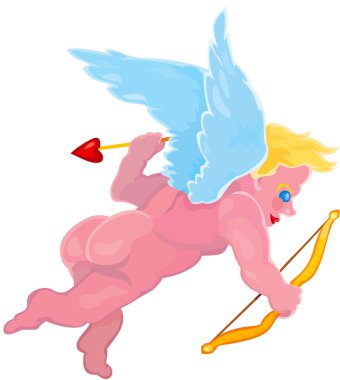 uçan vektör cupid